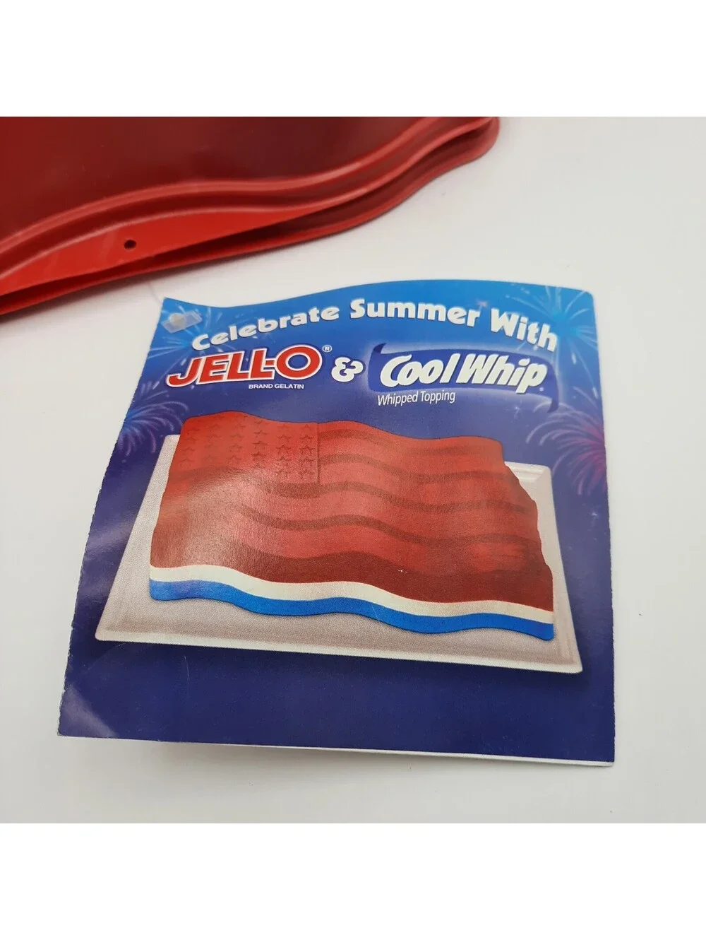 United States Flag Jello Mold Red 4th of July Memorial Day Lot Of 2